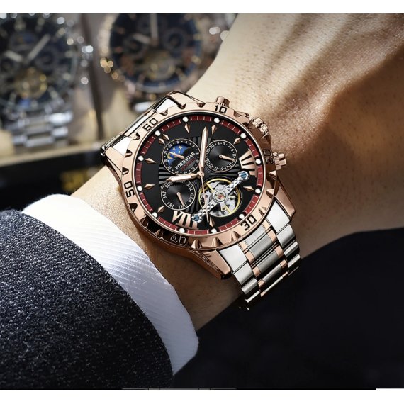 механічний годинник Poedagar Mechanical - Зображення 4