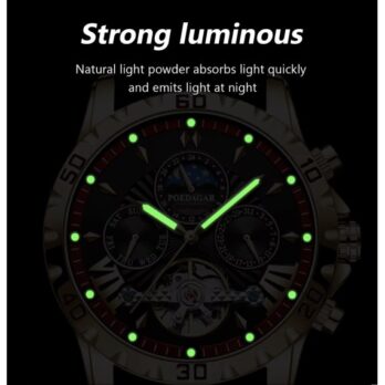 механічний годинник Poedagar Mechanical