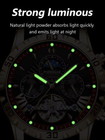 механічний годинник Poedagar Mechanical