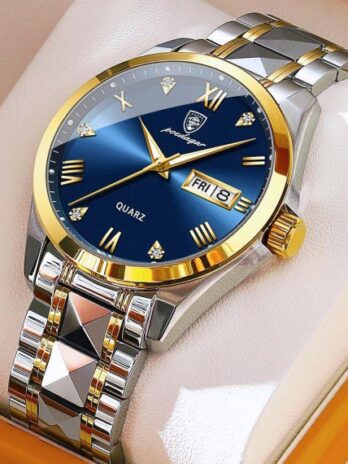 годинник Poedagar Omega Blue