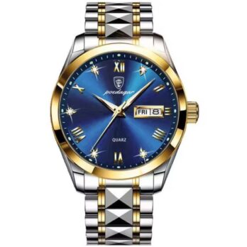 годинник Poedagar Omega Blue