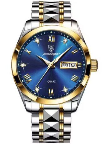 годинник Poedagar Omega Blue