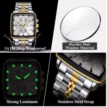 годинник Poedagar Parus Silver