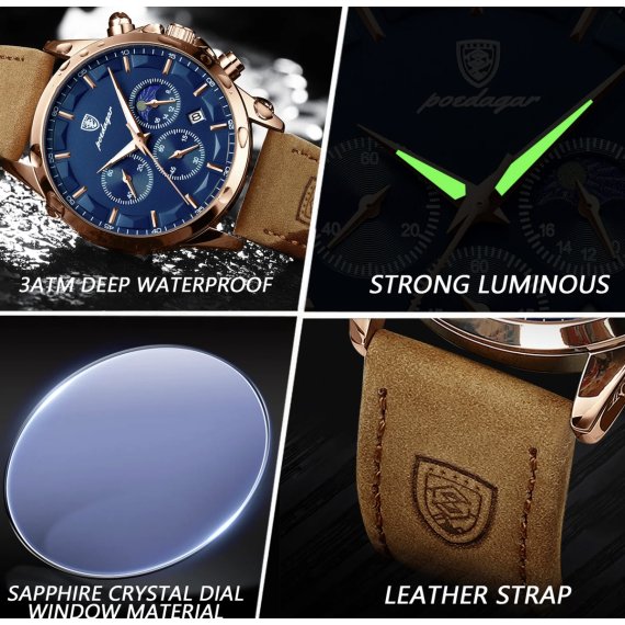 годинник Poedagar West - Зображення 3