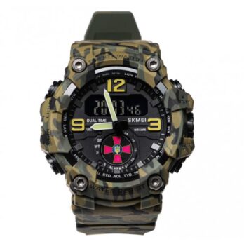 водостійкий тактичний годинник Skmei Brave ЗСУ