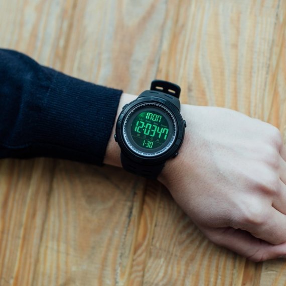 водостійкий тактичний годинник Skmei Amigo - Зображення 5