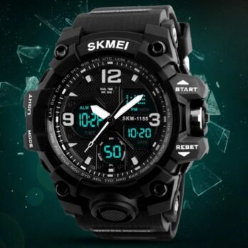 водостійкий тактичний годинник Skmei Hamlet 1155