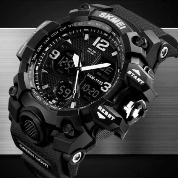 водостійкий тактичний годинник Skmei Hamlet 1155 - Зображення 3