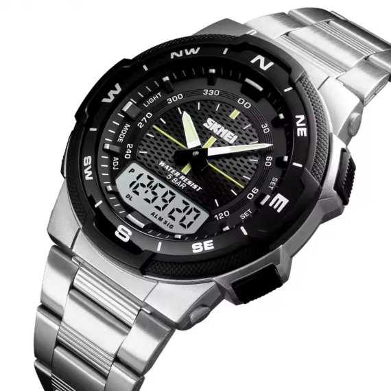 водостійкий тактичний годинник Skmei Marshal - Зображення 5