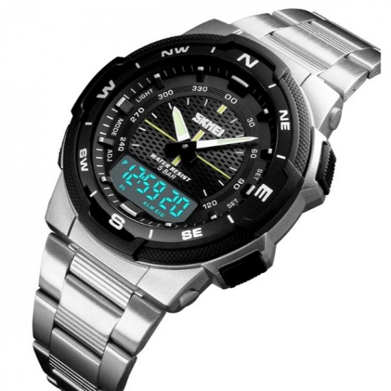 водостійкий тактичний годинник Skmei Marshal - Зображення 6