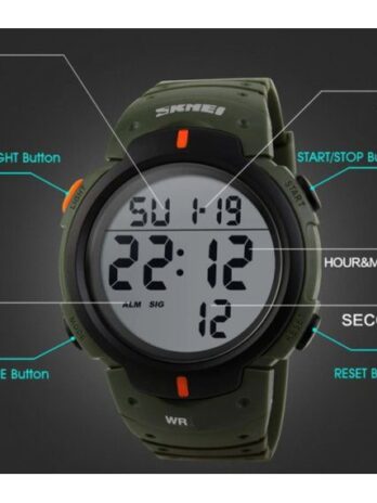 тактичний годинник Skmei Neon 10 Bar