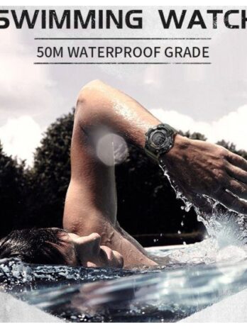 Чоловічий водостійкий тактичний годинник Smael Makro