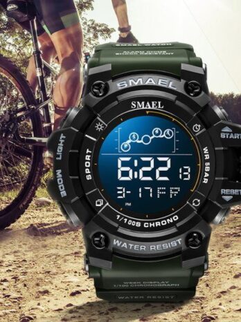Чоловічий водостійкий тактичний годинник Smael Makro