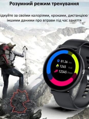 Розумний смарт годинник Smart Classic Black