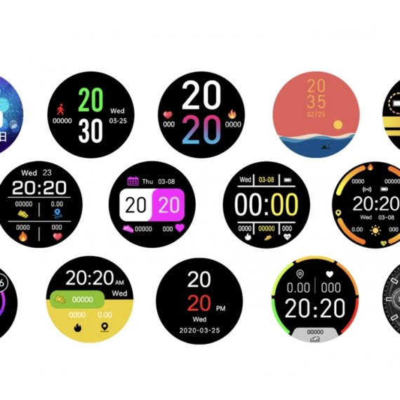 Розумний смарт годинник Smart Classic Black - Зображення 2