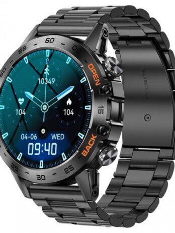 Розумний смарт годинник Smart Delta K52 Black, 2 ремінці