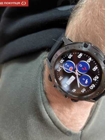 Розумний смарт годинник Smart Delta K52 Black, 2 ремінці