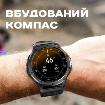 Розумний смарт годинник Smart GPS Max ArmyGreen, 2 ремінці