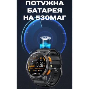 Розумний смарт годинник Smart GPS Max ArmyGreen, 2 ремінці