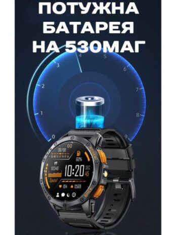 Розумний смарт годинник Smart GPS Max ArmyGreen, 2 ремінці