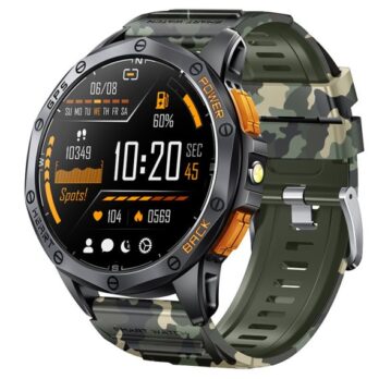 Розумний смарт годинник Smart GPS Max ArmyGreen, 2 ремінці