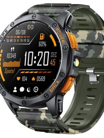 Розумний смарт годинник Smart GPS Max ArmyGreen, 2 ремінці