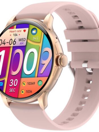 Розумний смарт годинник Smart Holiday Gold Rubber, 2 ремінці