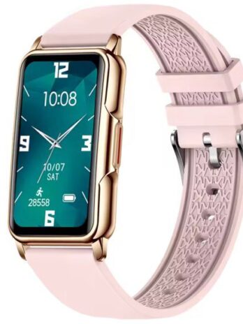 Розумний смарт годинник Smart Mioband Nano+ Pink, 2 ремінці