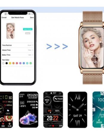 Розумний смарт годинник Smart Mioband Nano+ Pink, 2 ремінці
