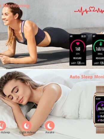 Розумний смарт годинник Smart Mioband Nano+ Pink, 2 ремінці