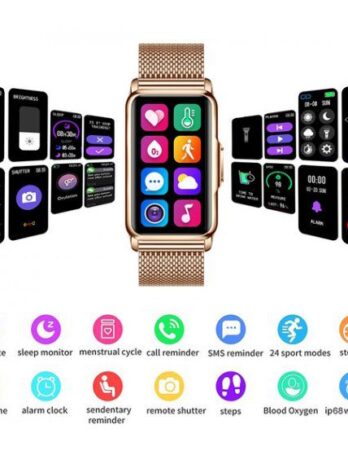 Розумний смарт годинник Smart Mioband Nano+ Pink, 2 ремінці