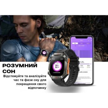 Розумний смарт годинник Smart Racer K+ Steel з компасом