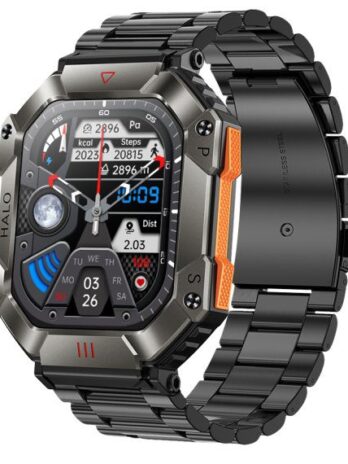 Розумний смарт годинник Smart Racer K+ Steel з компасом