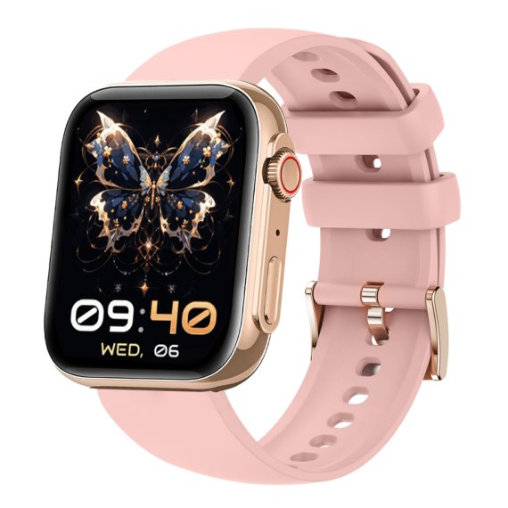 Розумний смарт годинник Smart Sensation Pink, 2 ремінці - Зображення 6