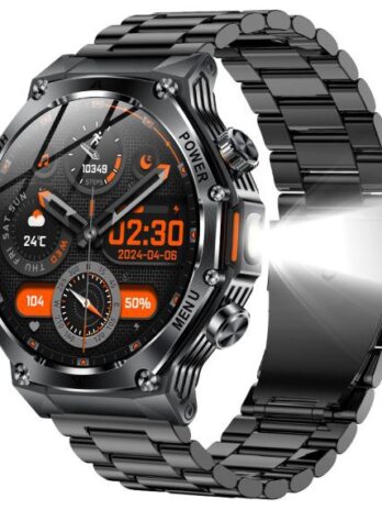 Розумний смарт годинник Smart Surf X Pro Black Steel, 2 ремінці