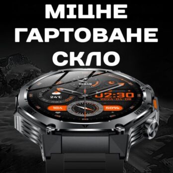 Розумний смарт годинник Smart Surf X Pro Black Steel, 2 ремінці