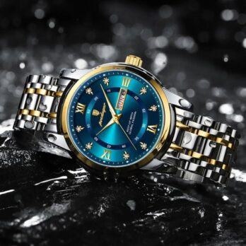 годинник Poedagar Unique Men Leather Deluxe, 2 ремінці