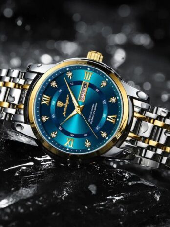 годинник Poedagar Unique Men Leather Deluxe, 2 ремінці