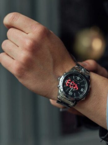 тактичний годинник Weide Standart Silver