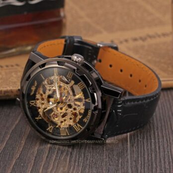 механічний годинник Winner Chocolate