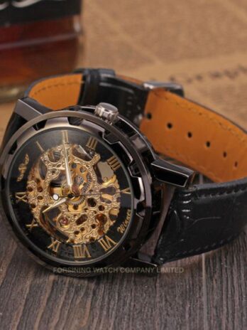 механічний годинник Winner Chocolate