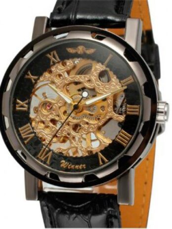 механічний годинник Winner Chocolate