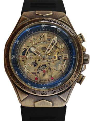 механічний годинник Winner Status Rubber, 2 ремінці