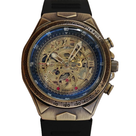 механічний годинник Winner Status Rubber, 2 ремінці - Зображення 5