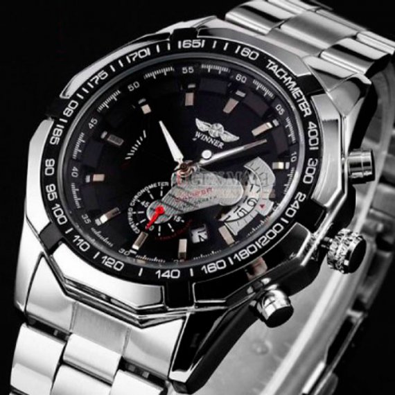 механічний годинник Winner Titanium - Зображення 4