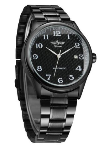 механічний годинник Winner Handsome Black