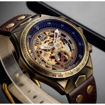 механічний годинник Winner Status Rubber, 2 ремінці