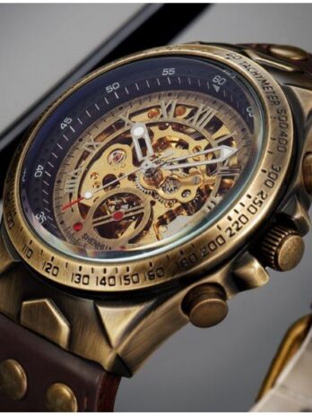 механічний годинник Winner Status Rubber, 2 ремінці