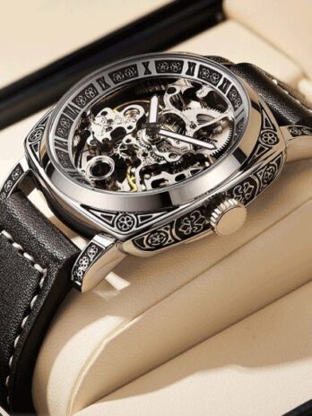 механічний годинник WishDoIt Baron