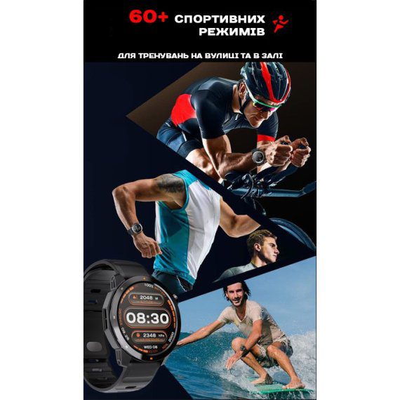 Розумний смарт годинник North Edge XTrek PRO 5Bar з компасом - Зображення 4